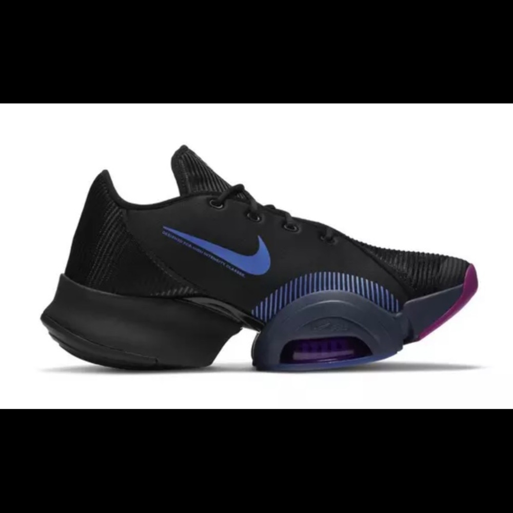 Size 6 Nike Air Zoom SuperRep 2 Black Women's HIIT Class Shoe